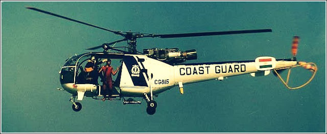 Indian coast guard HAL helicopter 