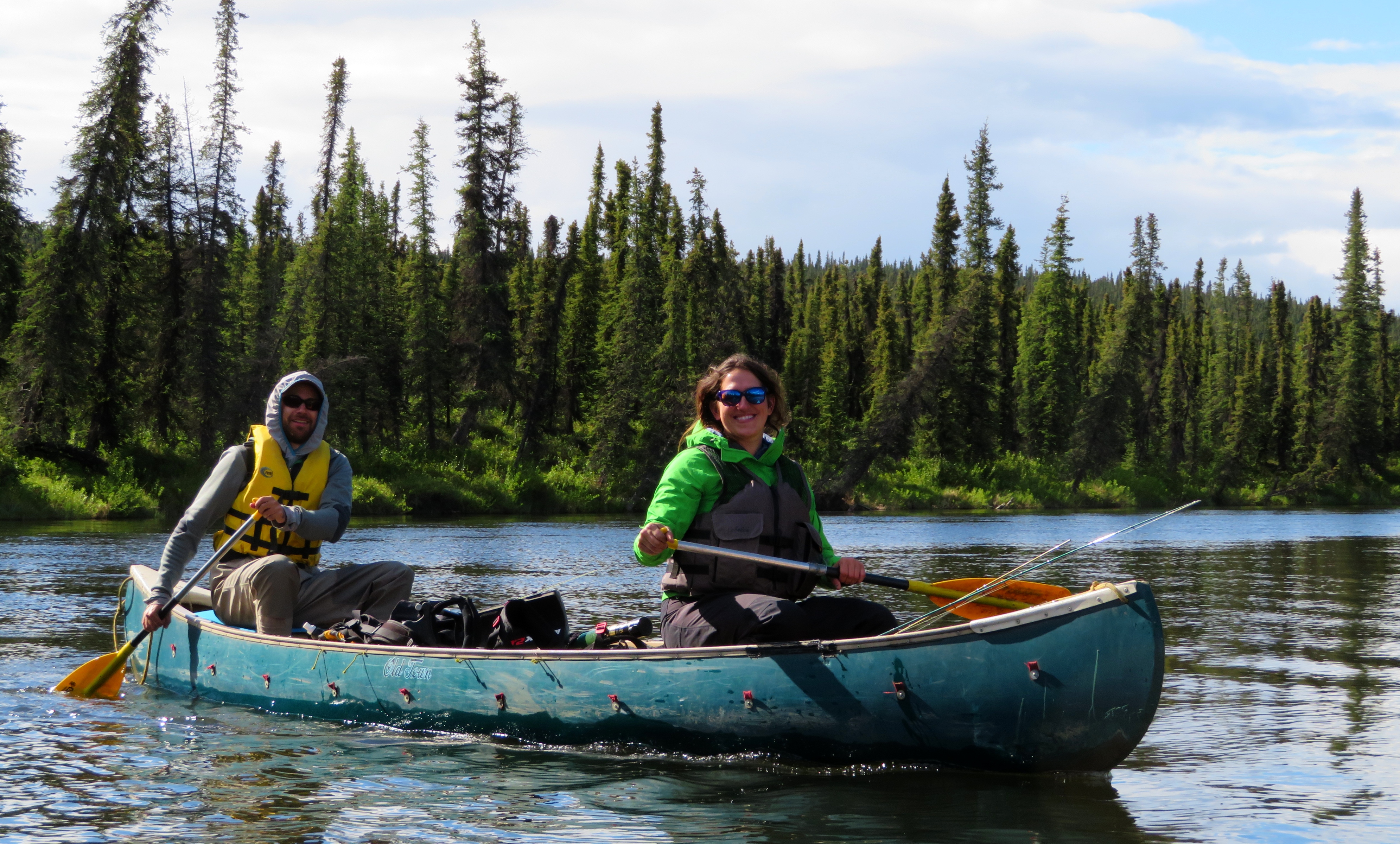 Mountain memories Gulkana River Raft June 2020