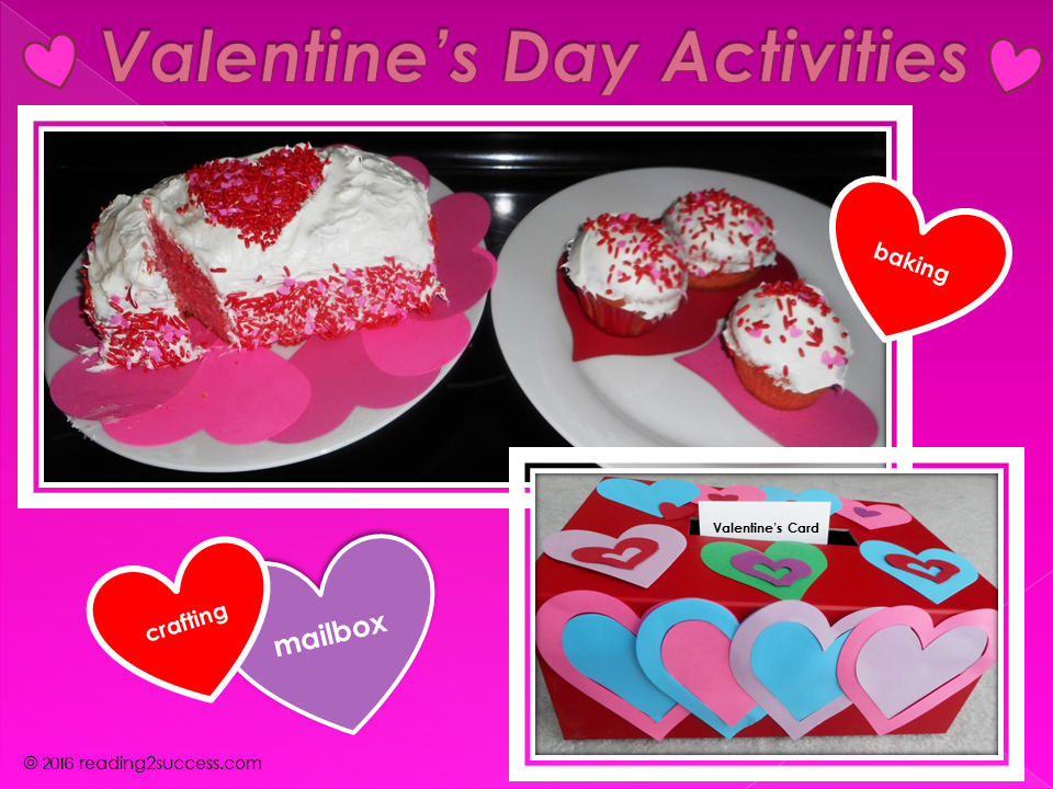 Reading2success: Valentines Day Baking and Crafting with Your Kids
