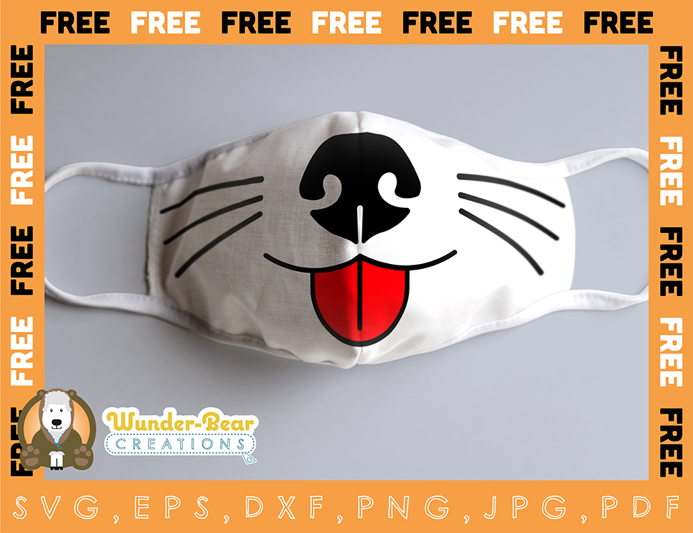 Download Free Face Mask Design Svgs PSD Mockup Templates