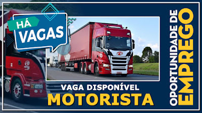 vaga para motorista carreteiro