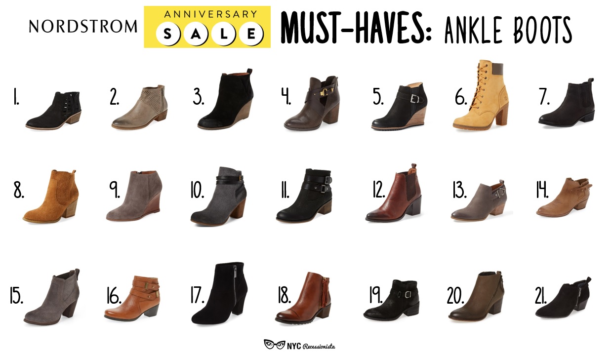 nordstrom ankle boots sale