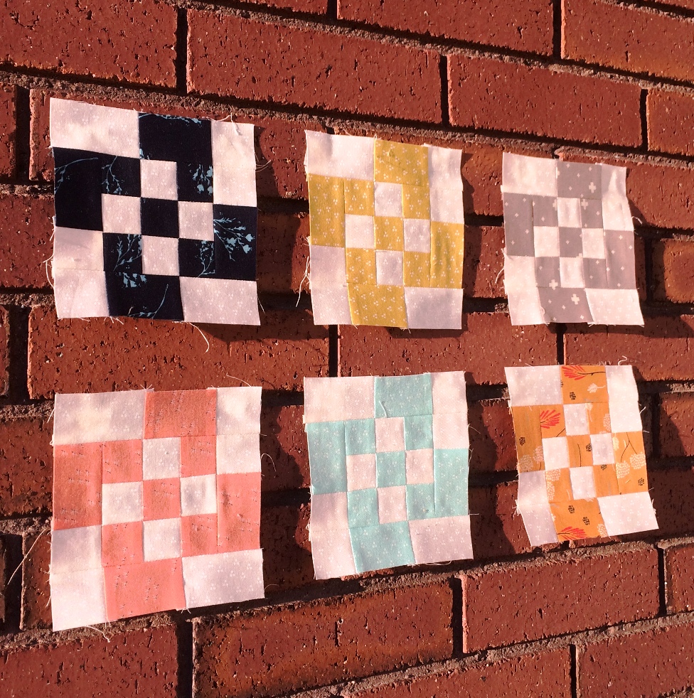 Happy Quilting Patchwork Quilt Along Rolling Nine Patch Block