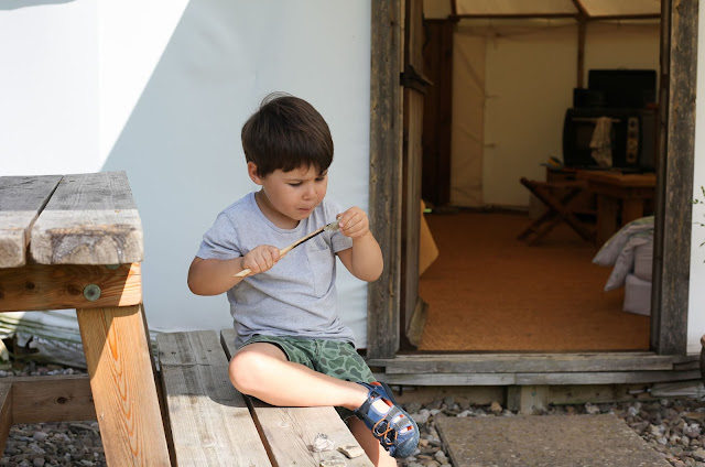 glamping yurt