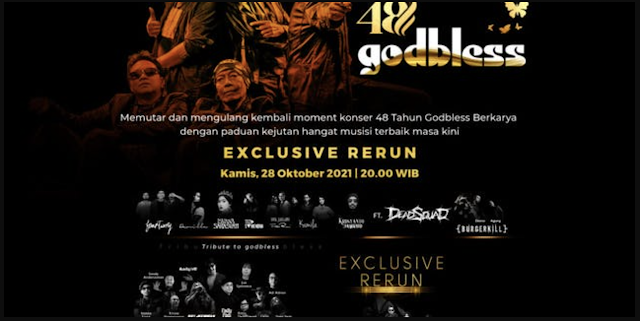 Ekslusif Re-Run Konser 48 Tahun Godbless: Mulai Hari Ini, Memutar Kembali