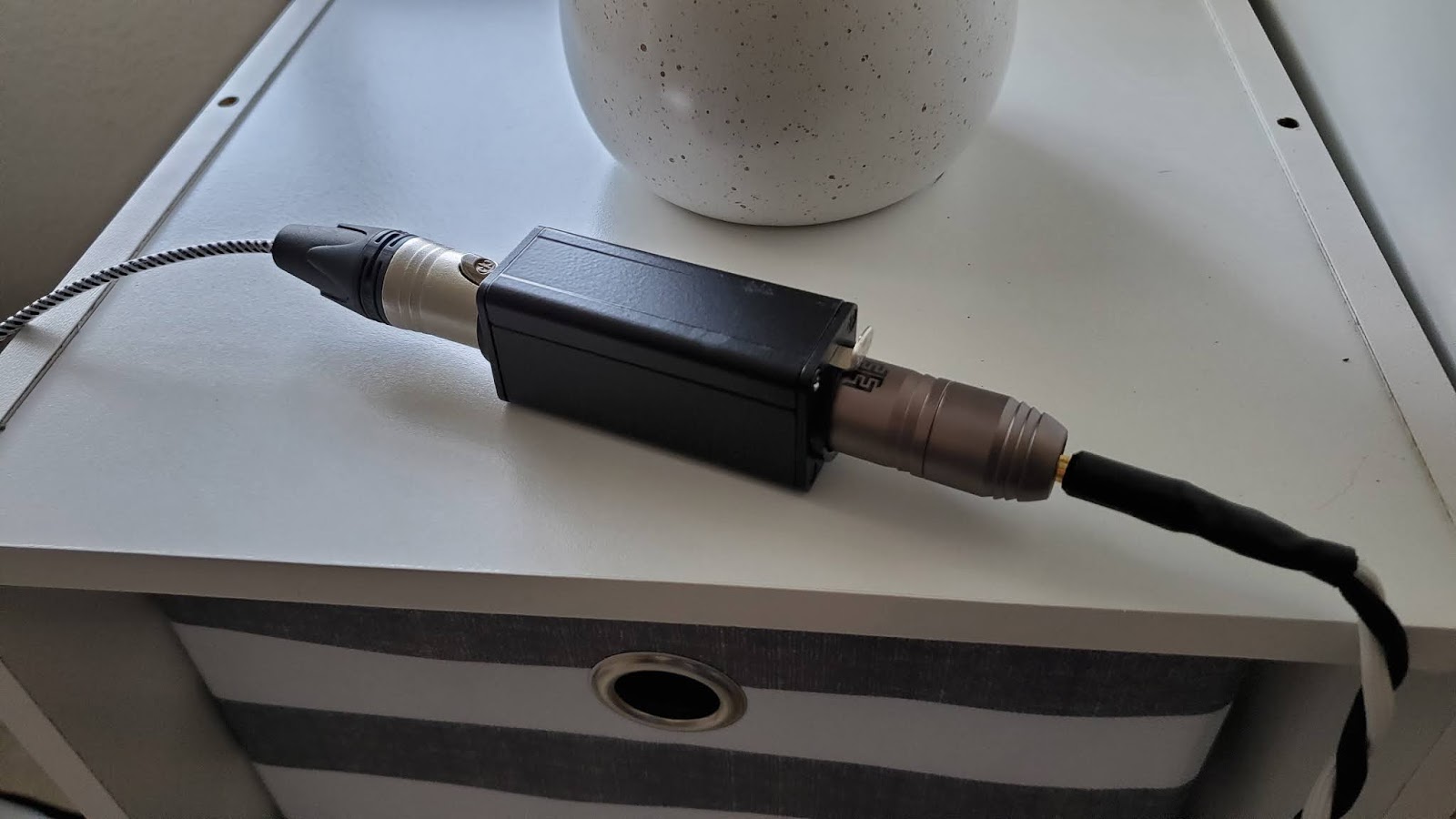 Custom Under Desk Surface Mount XLR 3.5mm Connection Boxes