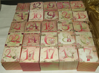  Advent Calendar with free box template