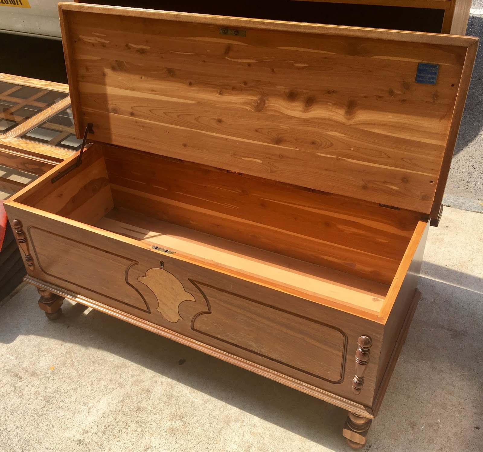 Uhuru Furniture & Collectibles Cedar Chest by J.B. Van