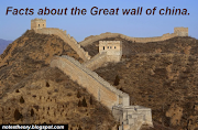 25 Facts about the Great Wall of China in Hindi (Great Wall of China facts in Hindi).