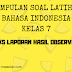 Bahasa Indonesia Kelas 7 - Soal Latihan Teks Laporan Hasil Observasi