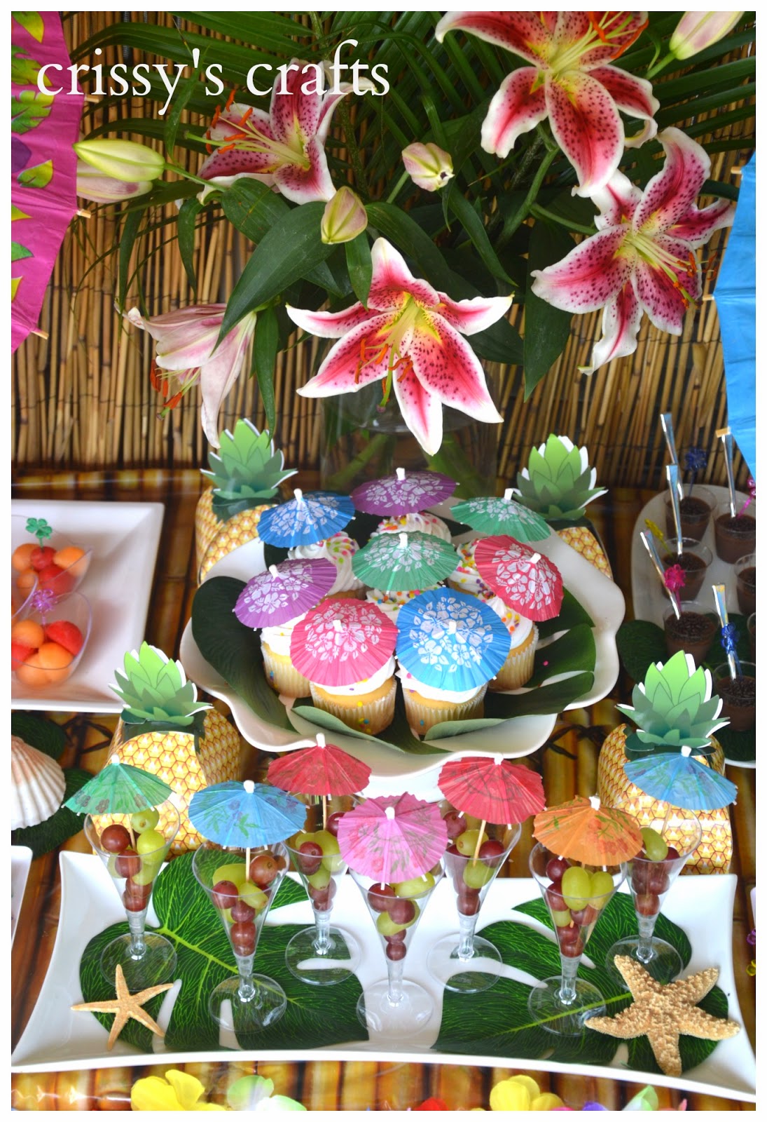 Crissy's Crafts Luau Party 2014