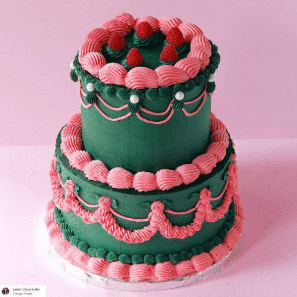 50 Vintage Buttercream Cakes to Lust After PARTY INSPO Now thats Peachy