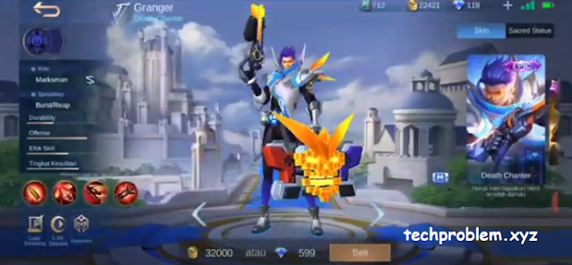 Skin Epic Granger Agent Z MLBB Skin Epic Granger Agent Z MLBB