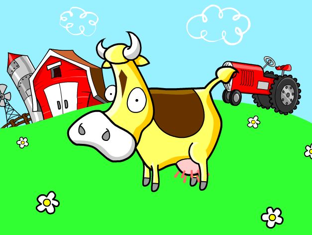 Веселая корова игра. Компьютерная игра с коровой. Корова из игры. Корова анимация.