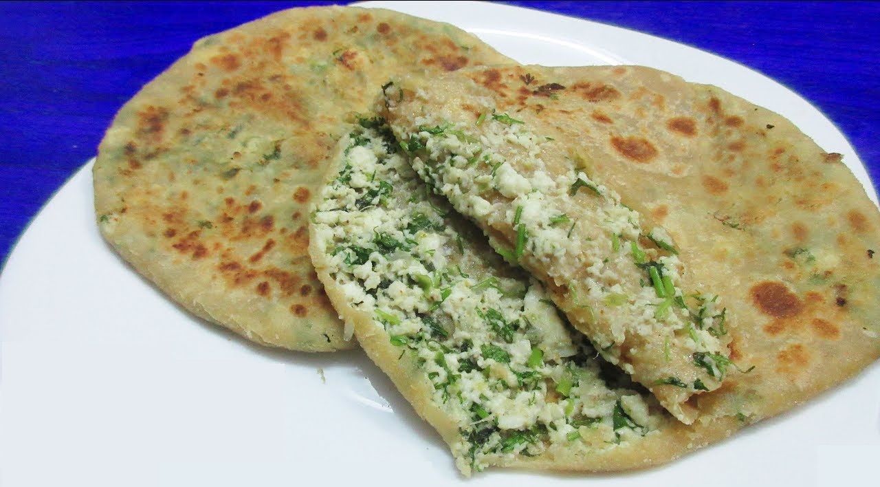 How to make Paneer Paratha Recipe