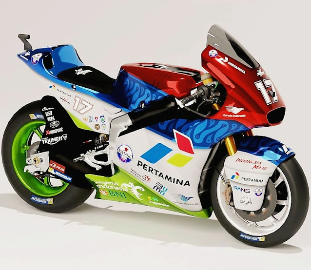 Gambar Motor Mandalika Racing Team Indonesia 2021
