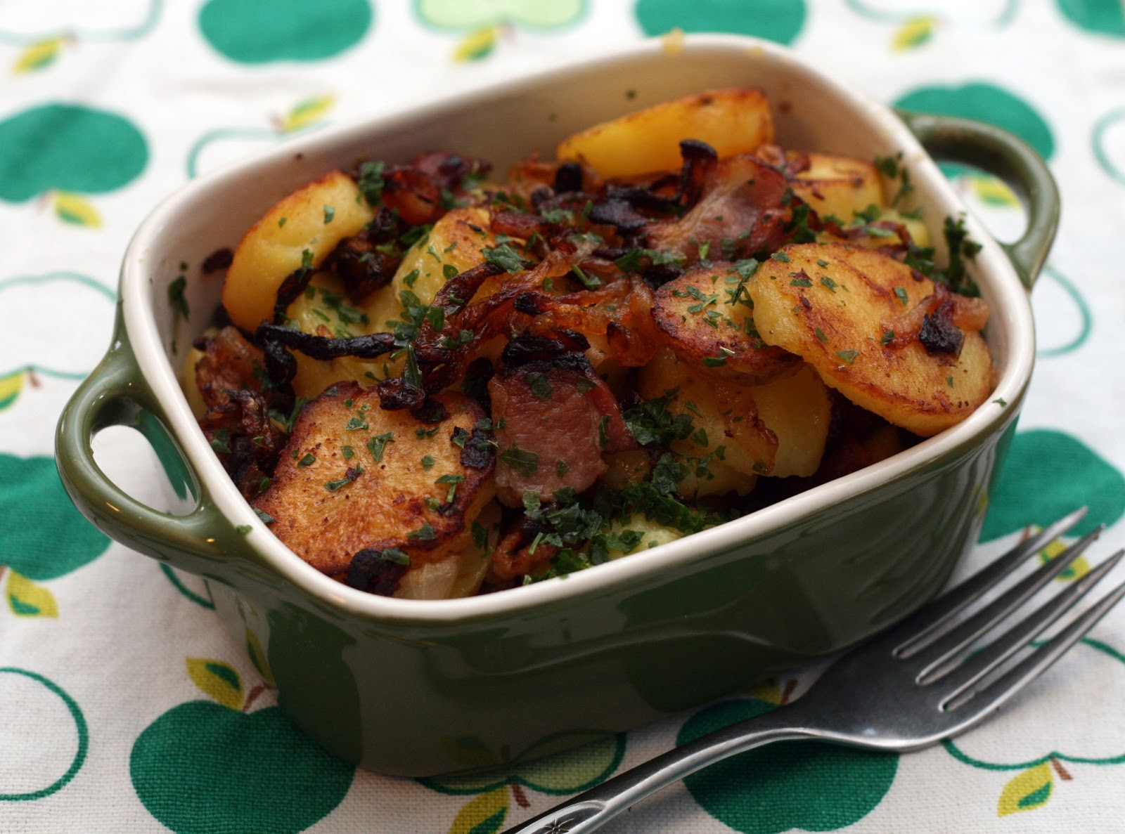 Bratkartoffeln (German Home Fries) Coconut & Lime