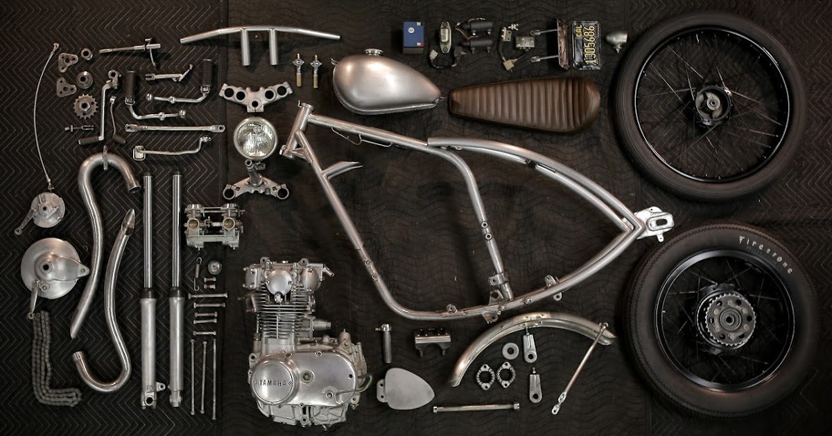 Just A Car Guy: all the parts needed, arranged carefully