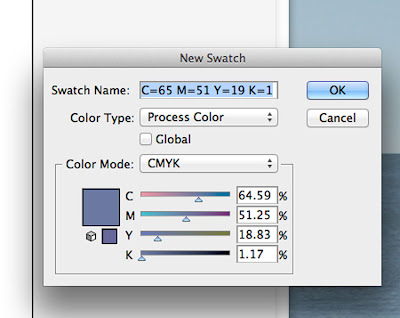 screen shots of how to make a color palette in illustrator