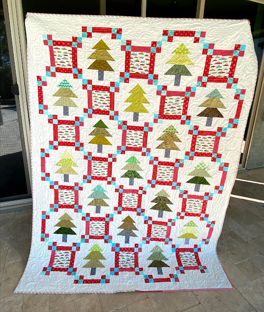 dream quilt create Fresh Cut Pines quilt
