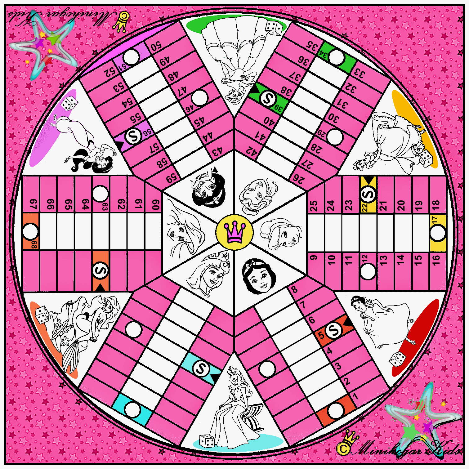 Princess Multiplication Table Tablas de multiplicar de las princesas - Imagui