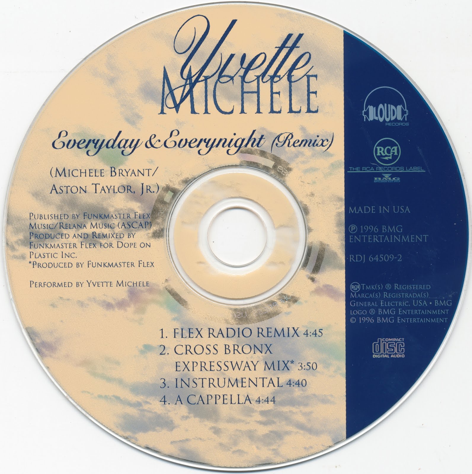 The LB Collection: Yvette Michele - Everyday & Everynight Remix [CDS] 1996