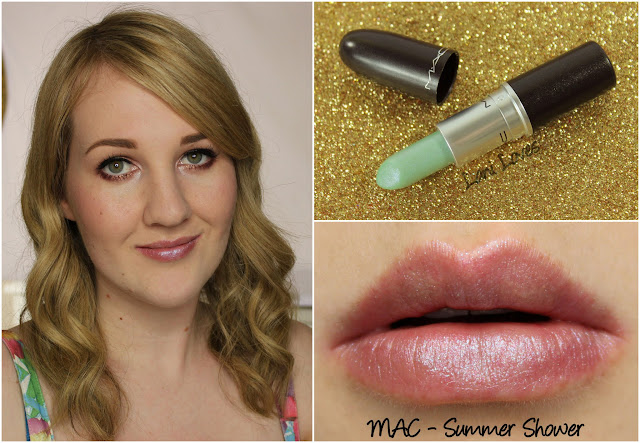 MAC Summer Shower lipstick swatch