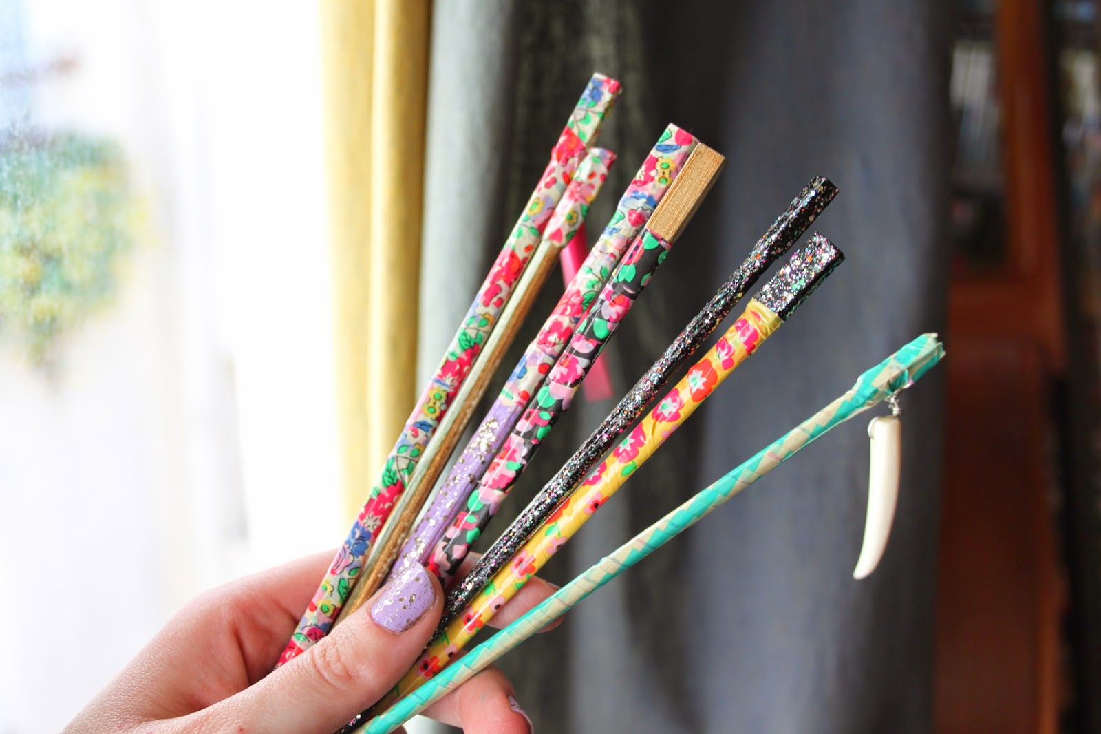 Lucky Billie Craft Idea Chopsticks Revisited Into Hairsticks
