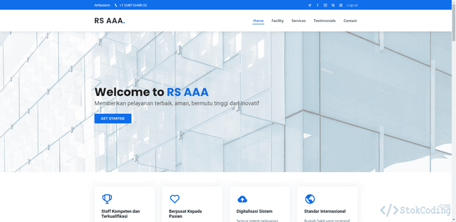 Aplikasi Reservasi Rumah Sakit Berbasis Web (PHP)