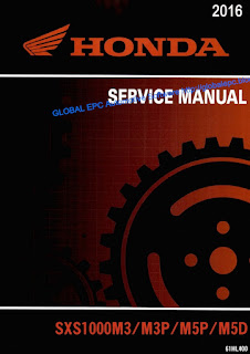 AUTO MOTO REPAIR MANUALS: HONDA PIONEER UTV 1000 SERIES (2016