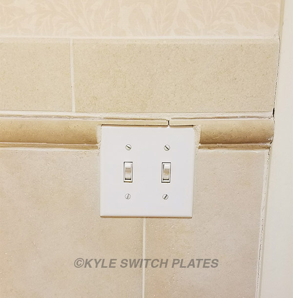Kyle Switch Plates Options For Adding Wall Tile Or Trim