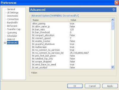 Cara Setting Utorrent Agar "Lebih Cepat"