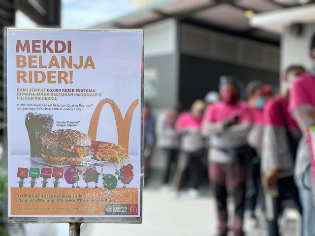 Quarter Pounder dengan Keju percuma