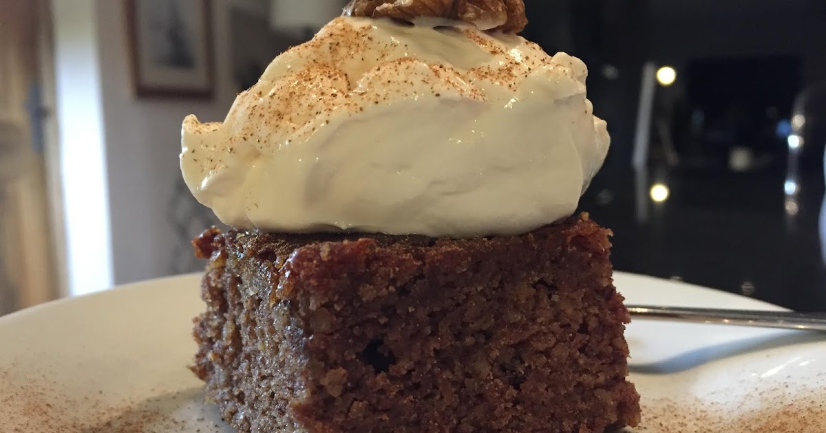 Nutritional Therapy Rocks! 'Caramel' date cake glutenfree refined