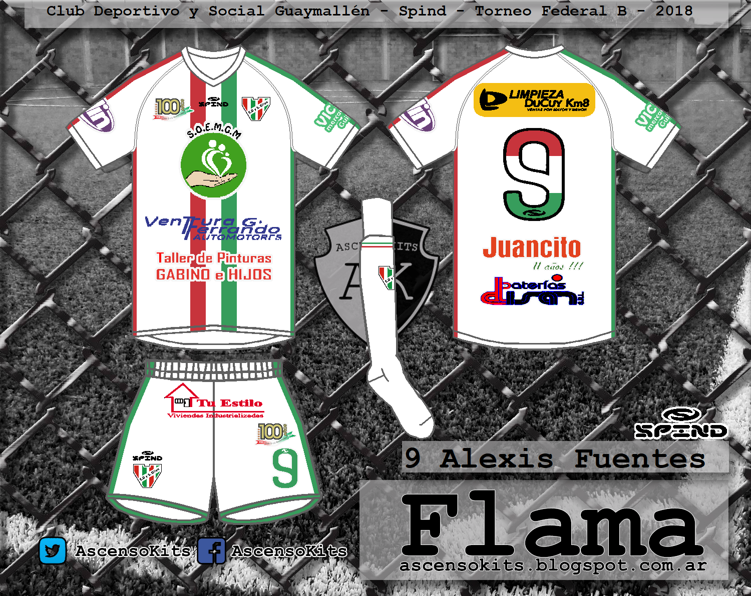 Ascensokits Club Deportivo Y Social Guaymallen Spind 2018