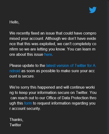 Twitter: Why you Should Update App to the Latest Version