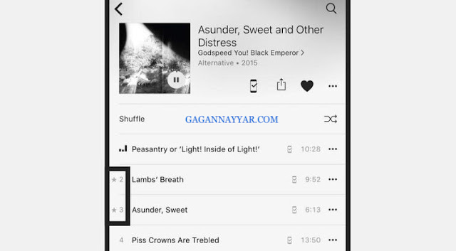Que signifie une étoile dans Apple Music? Pourquoi voyez-vous une icône étoile à côté de certaines chansons?