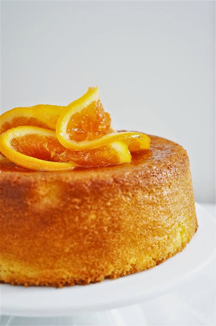 Flourless Orange and Almond Cake Cakelets & Doilies