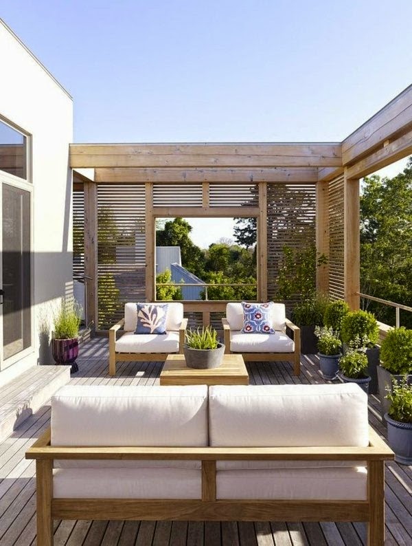 Patio design ideas &#8211; a green patio for sports