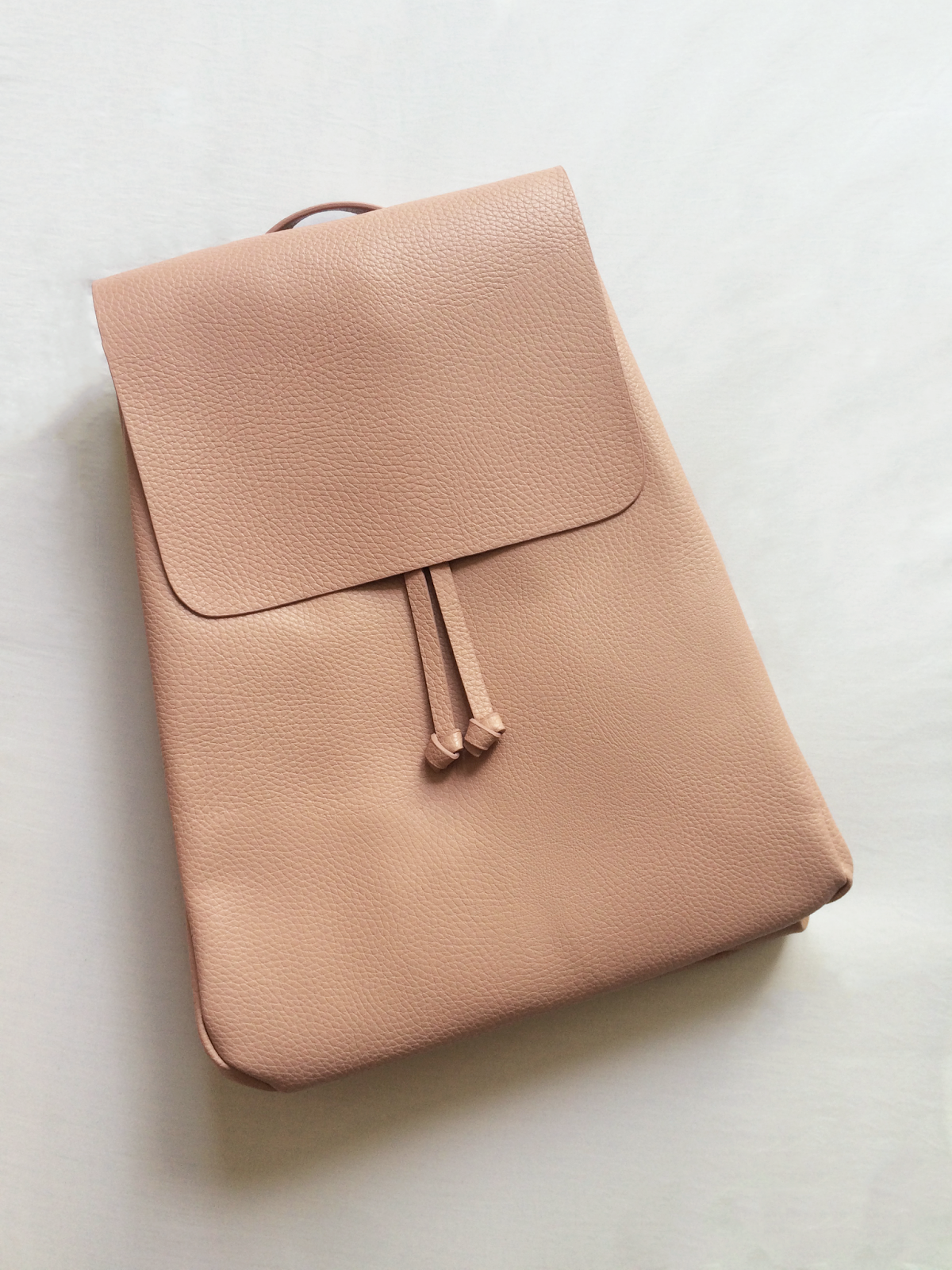 zara pink backpack