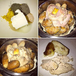 pot pressure instant pepper lemon chicken potatoes whole cooker under food ingredients connect instagram