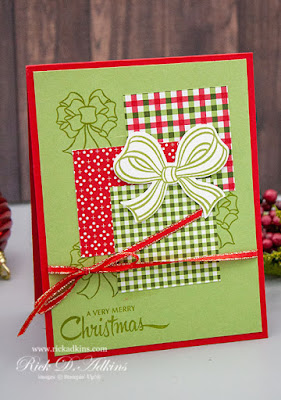 How to make 3 quick & easy Christmas Cards using the Gift Wrapped Bundle from Stampin' Up! click here to learn more!