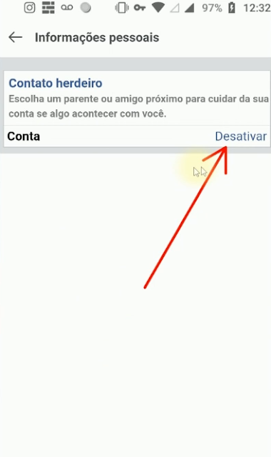 COMO DESATIVAR FACEBOOK visual data 5