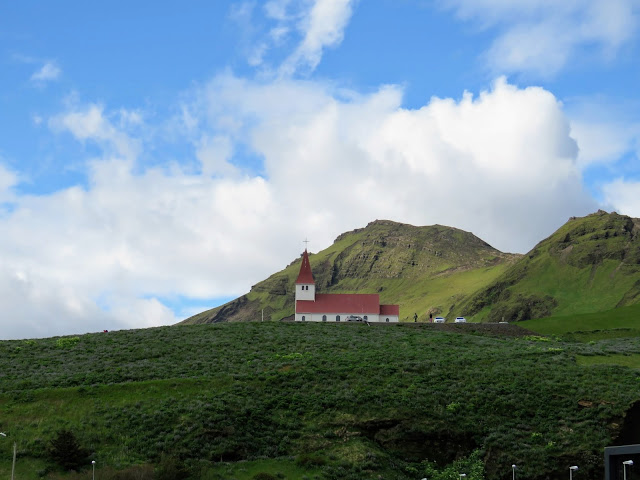Church in Vik Iceland the terminus of our self-drive day trip along Iceland's South Coast