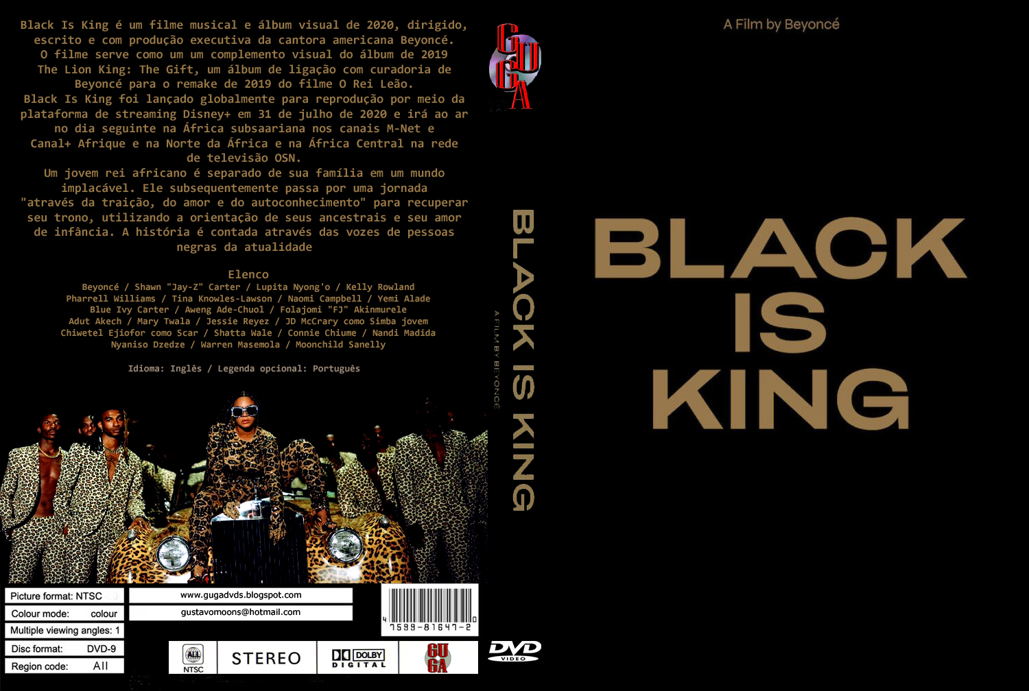 Guga DVDs Black Is King