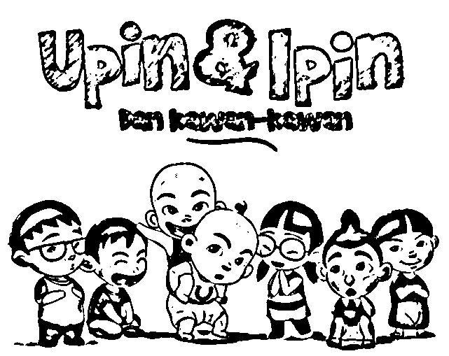 Kumpulan Contoh Sketsa Gambar Upin Ipin Dan Kawan Kawan - Informasi