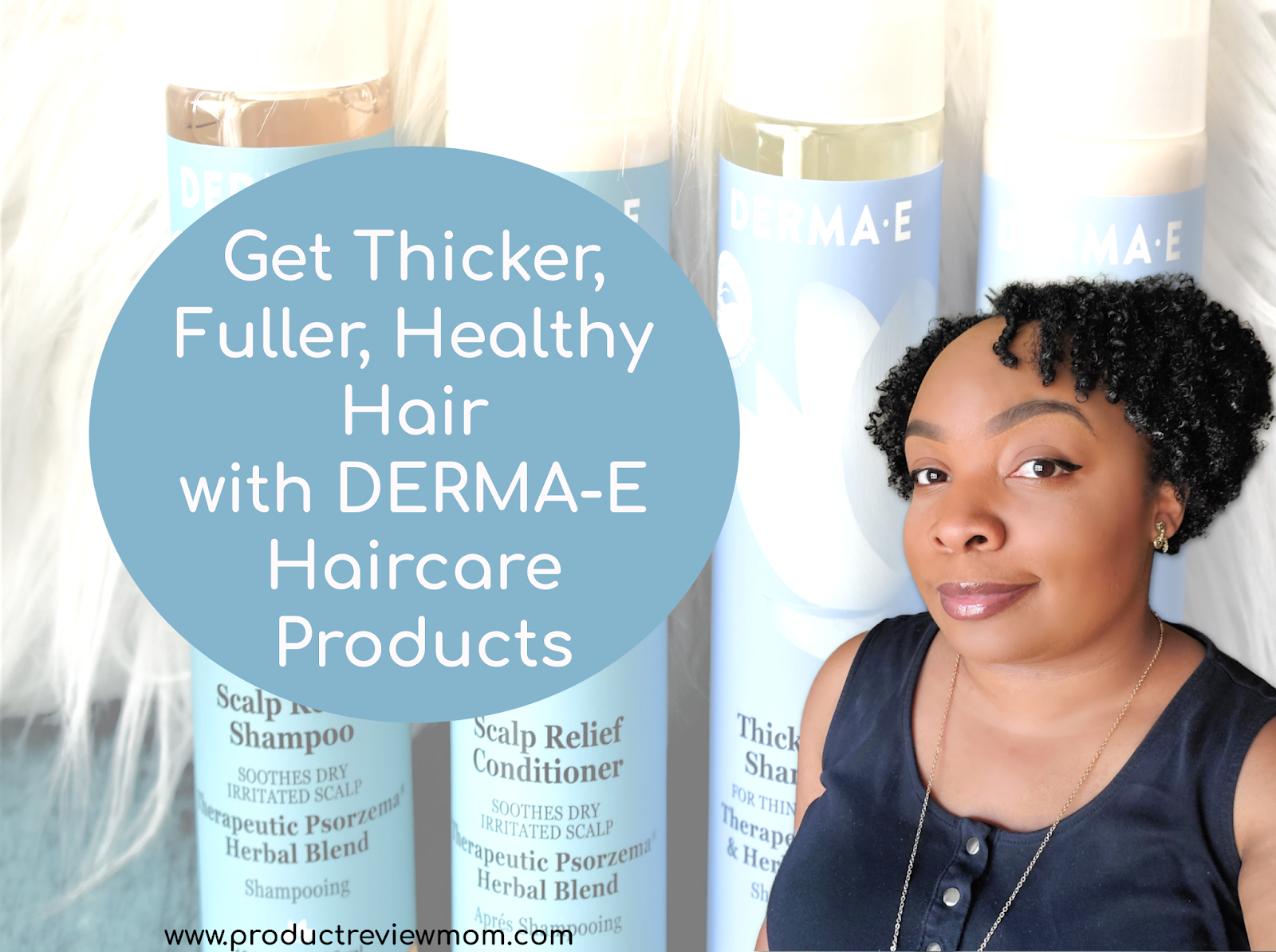 Get Thicker, Fuller, Healthy Hair with DERMA-E Haircare Products