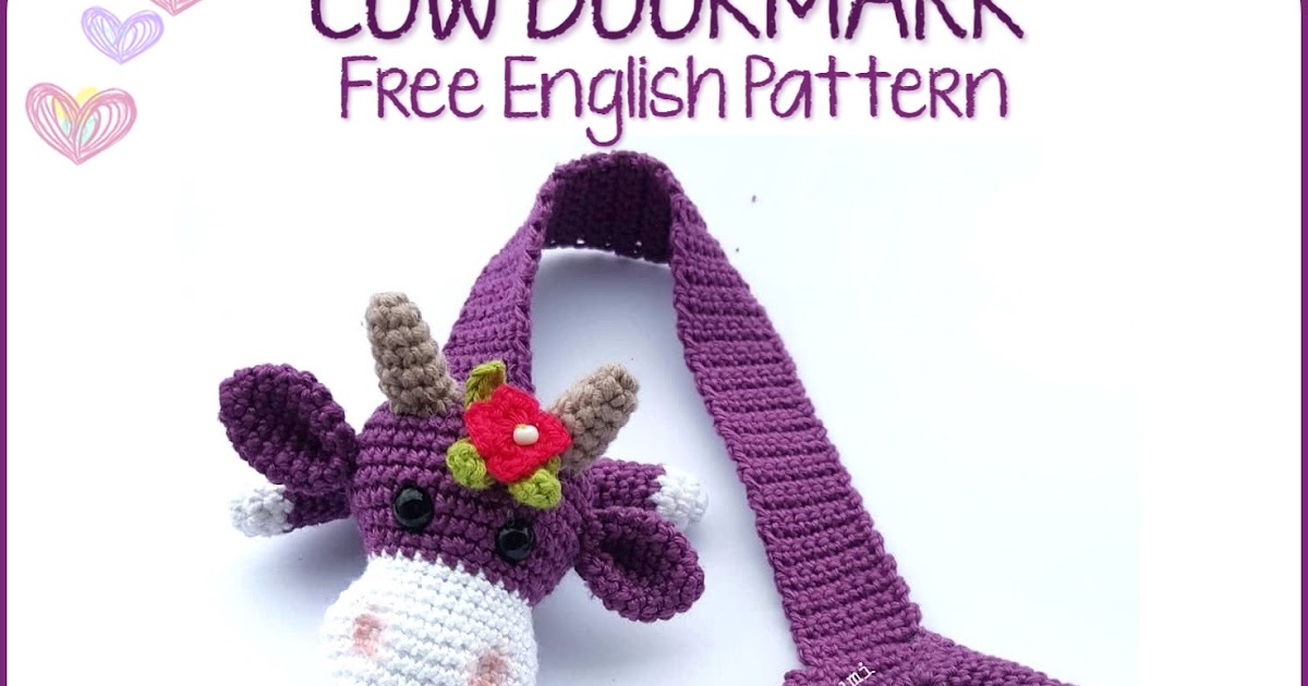 Samyelinin Örgüleri Cow Bookmark Free Pattern