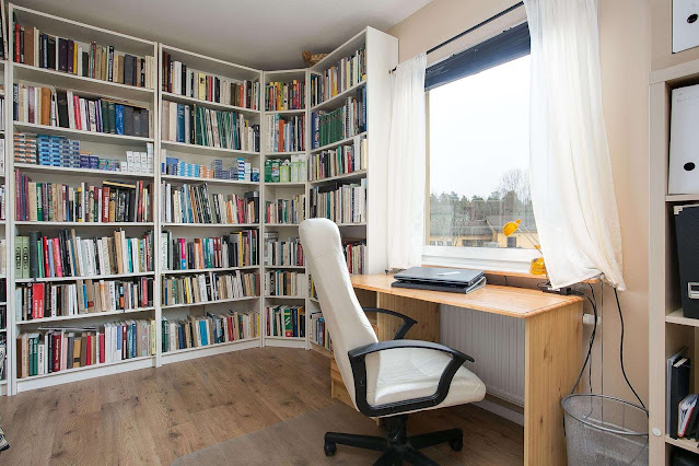 home office library design ideas