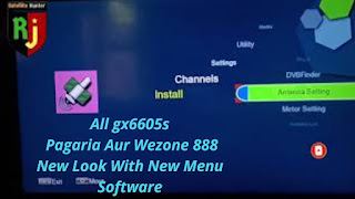 All pagaria 5050, 6060 and wezone 888,888A,888plus latest menu software|new look 888 software 2019